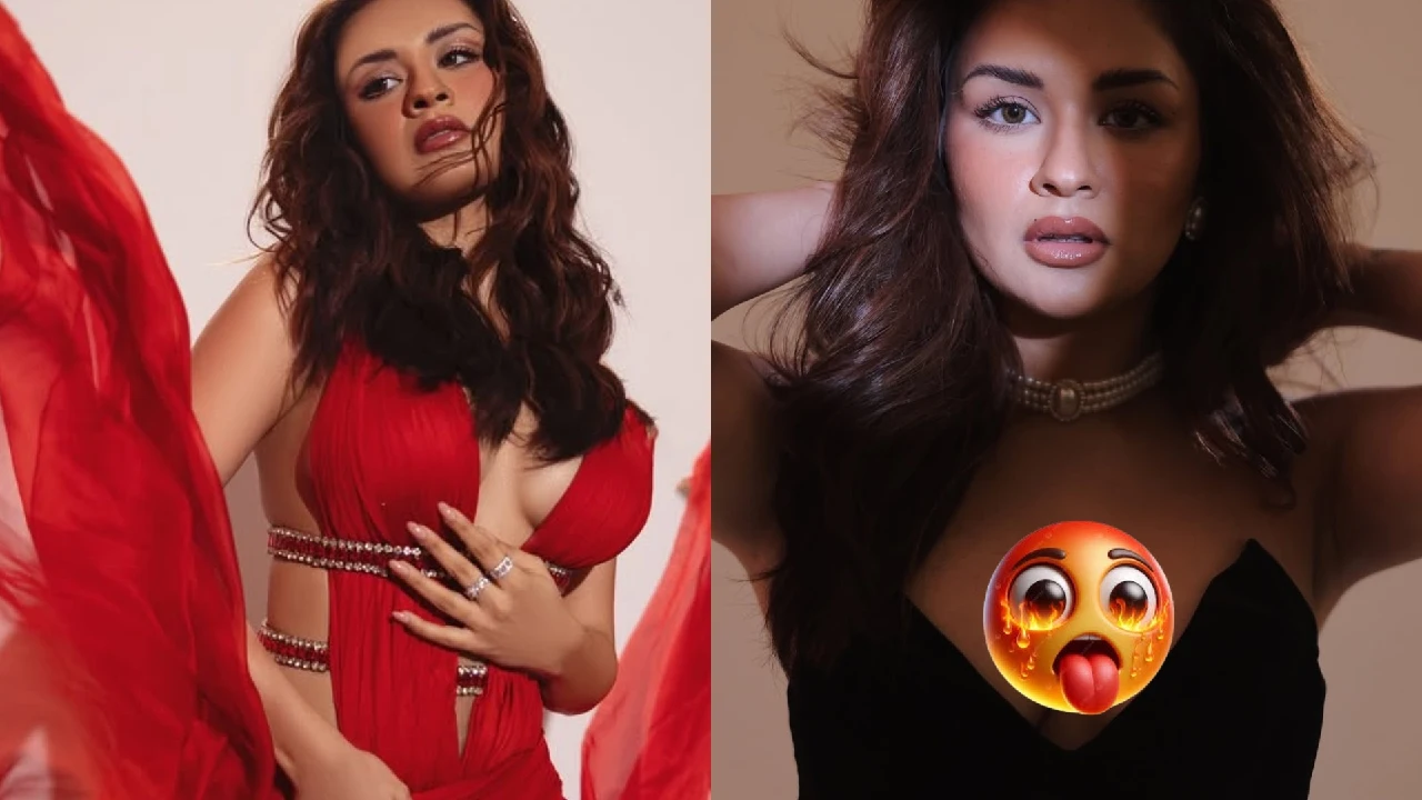 Avneet Kaur का Bold Photoshoot; लाल और ब्लैक Dress में दिखा Hotness का जलवा!